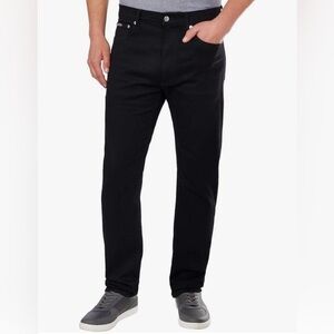 Calvin Klein Men's Slim Straight Jean Black 32/30